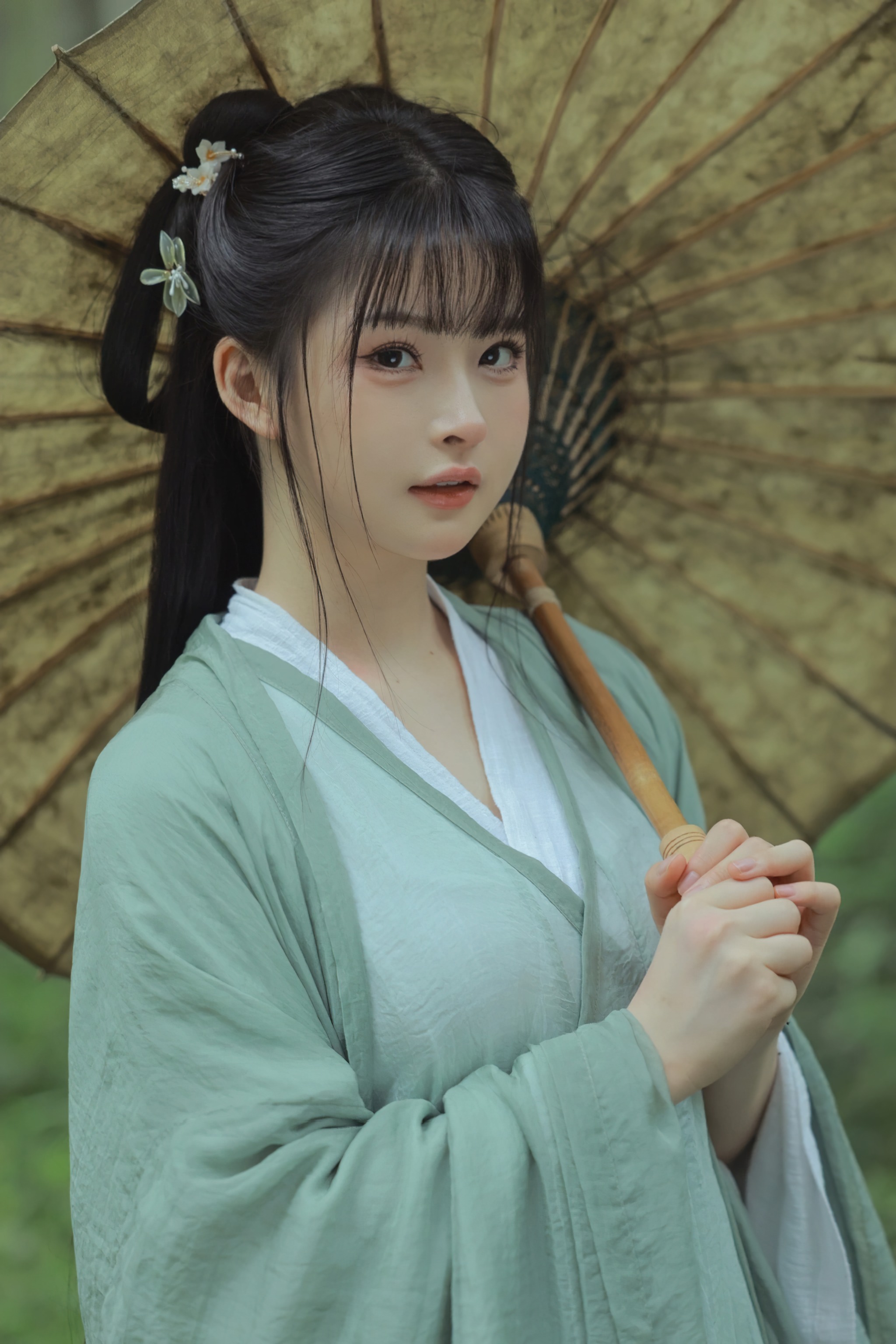 白莉爱吃巧克力 - NO.018 古风汉服 [9P]-XikXak